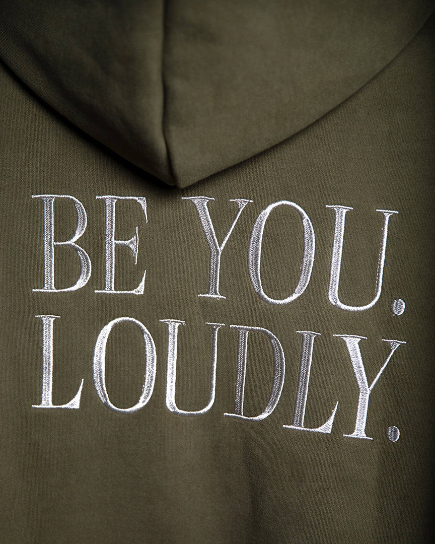 Eli3e Signature Hoodie - Khaki