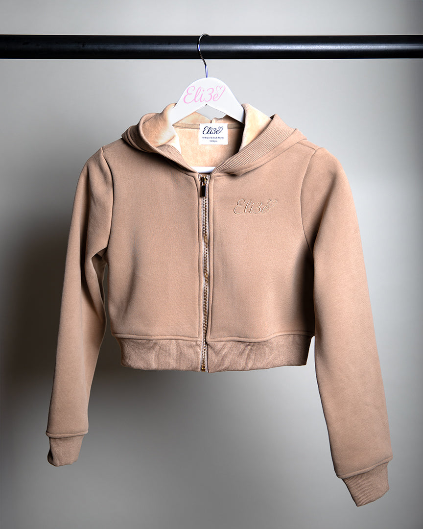 Eli3e Signature 3 Piece Tracksuit - Mocha