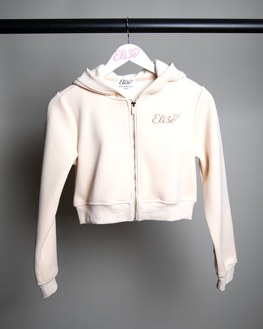 Eli3e Signature 2 Piece Tracksuit - Cream