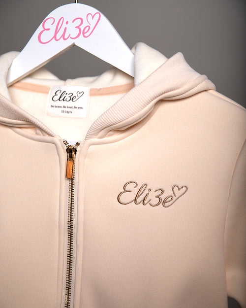 Eli3e Signature 2 Piece Tracksuit - Cream