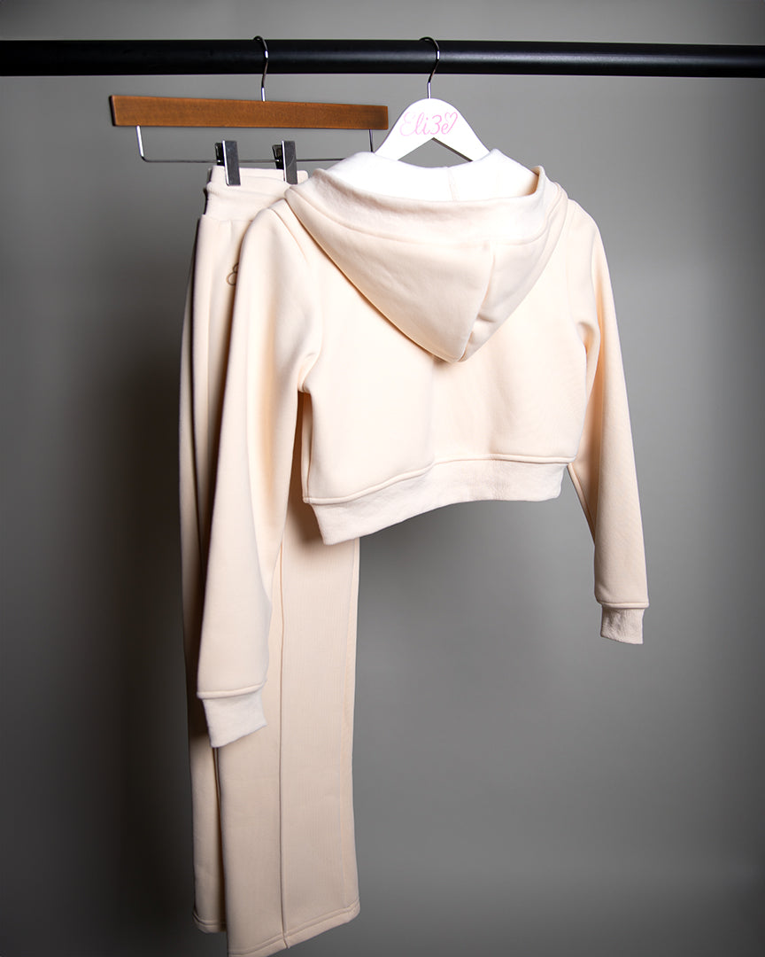 Eli3e Signature 2 Piece Tracksuit - Cream