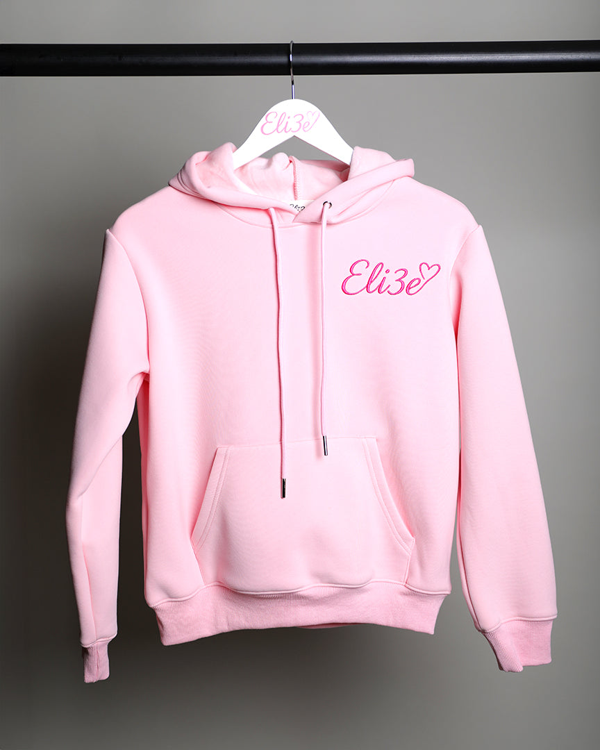 Eli3e Signature Hoodie - Pink