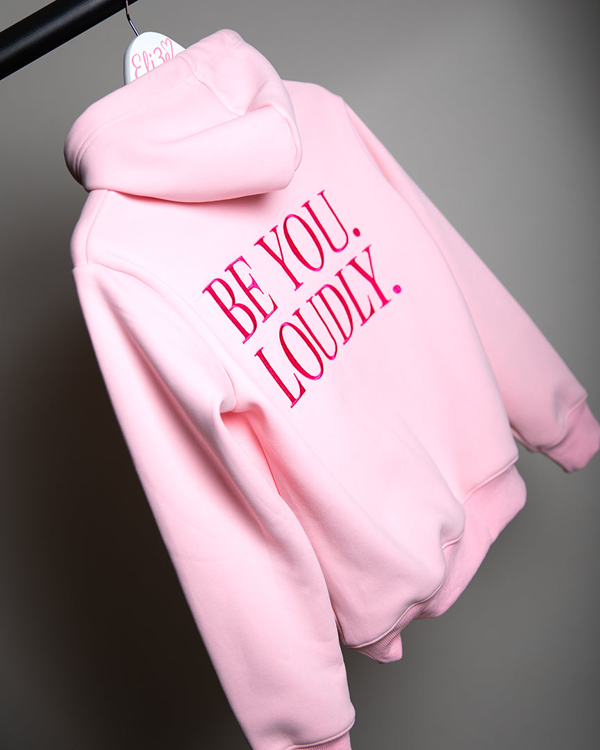 Eli3e Signature Hoodie - Pink
