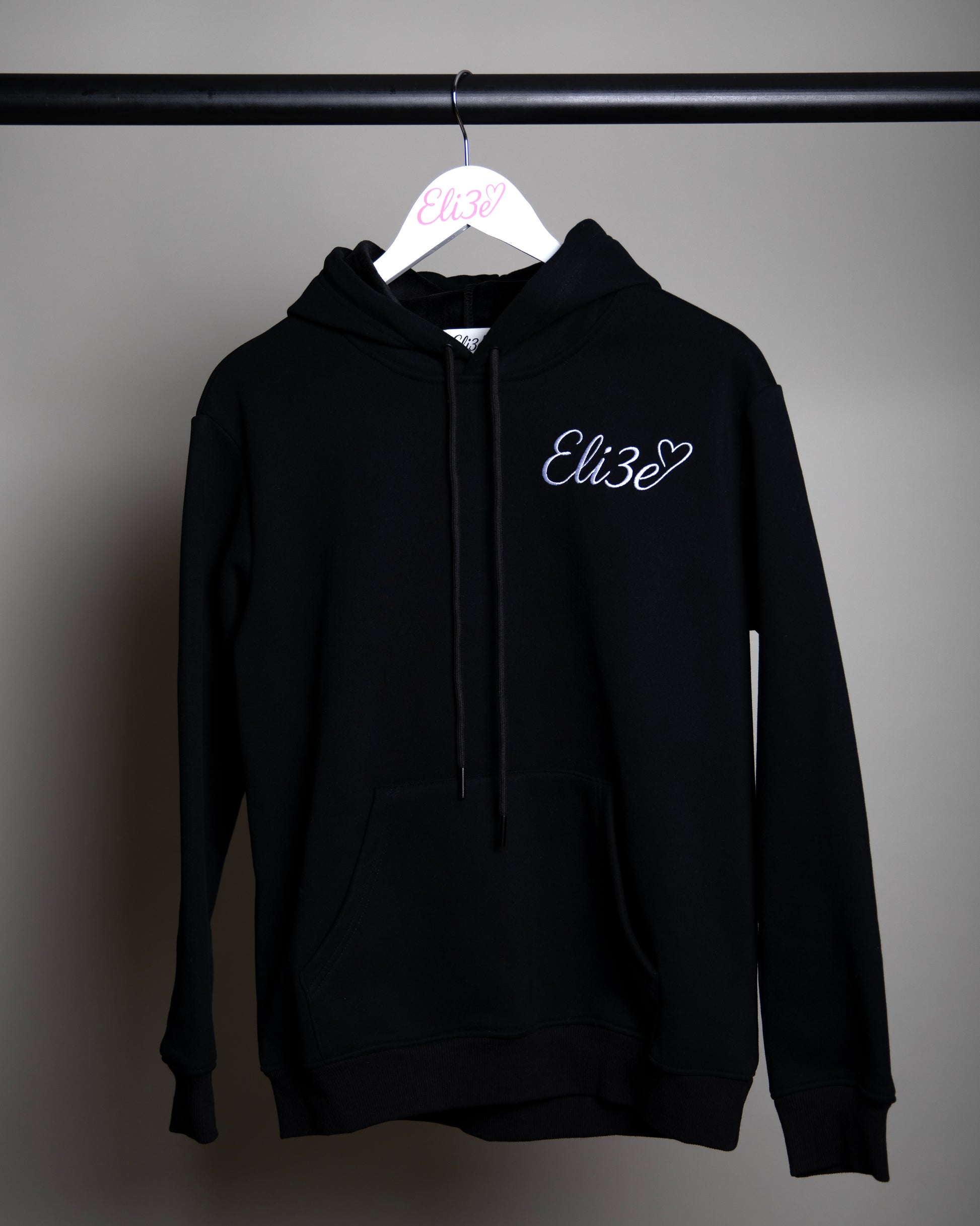 Eli3e Signature Hoodie - Black