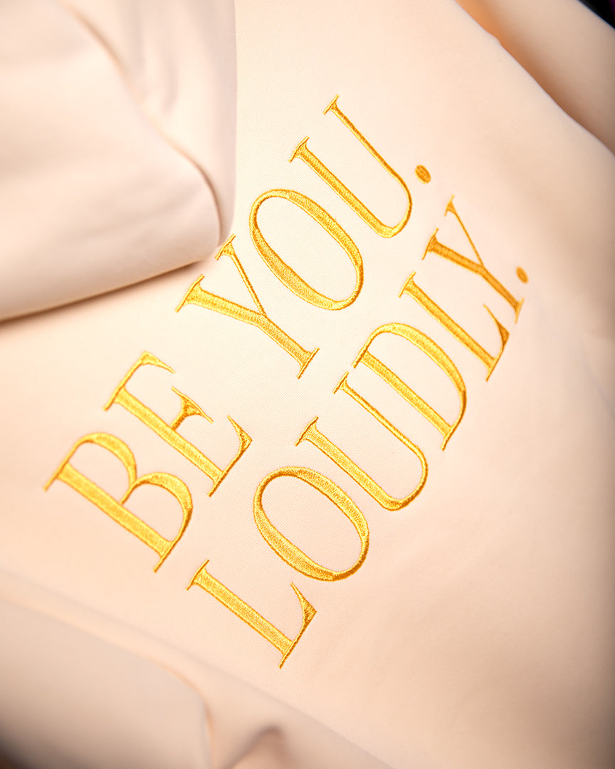 Eli3e Signature Hoodie - Cream