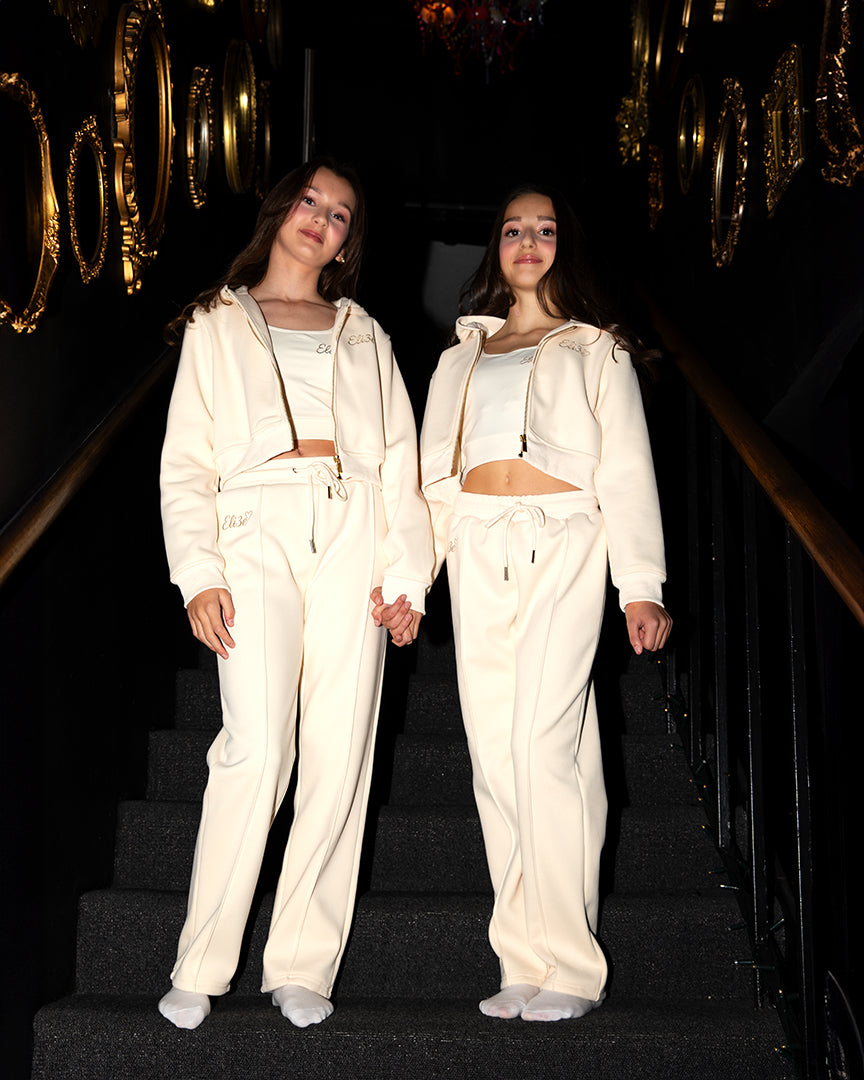 Eli3e Signature 2 Piece Tracksuit - Cream