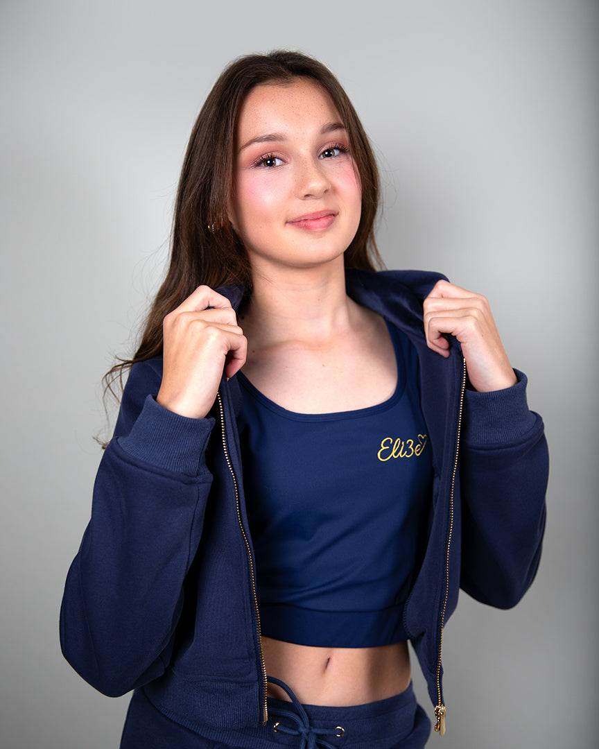 Eli3e Signature 2 Piece Tracksuit - Navy