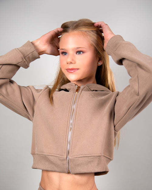 Eli3e Signature 2 Piece Tracksuit - Mocha