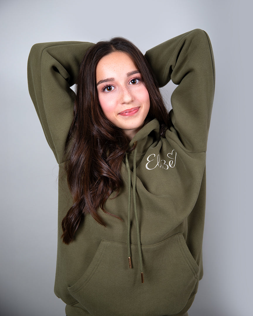 Eli3e Signature Hoodie - Khaki