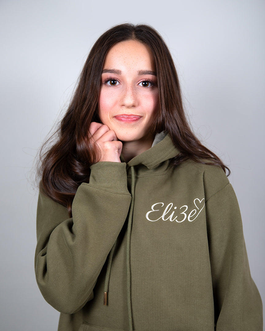 Eli3e Signature Hoodie - Khaki