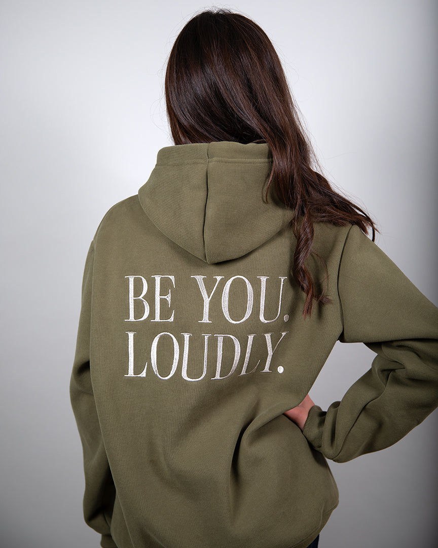 Eli3e Signature Hoodie - Khaki