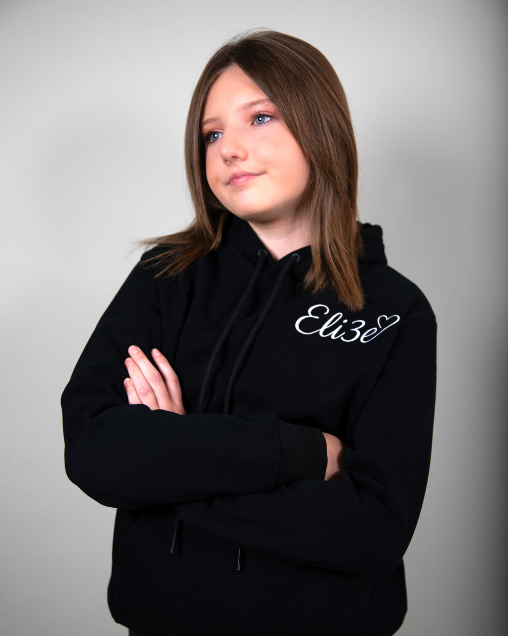 Eli3e Signature Hoodie - Black