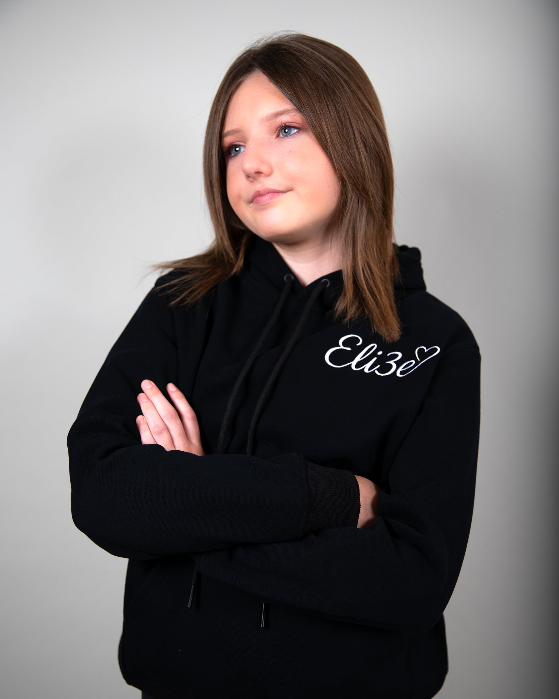 Eli3e Signature Hoodie - Black