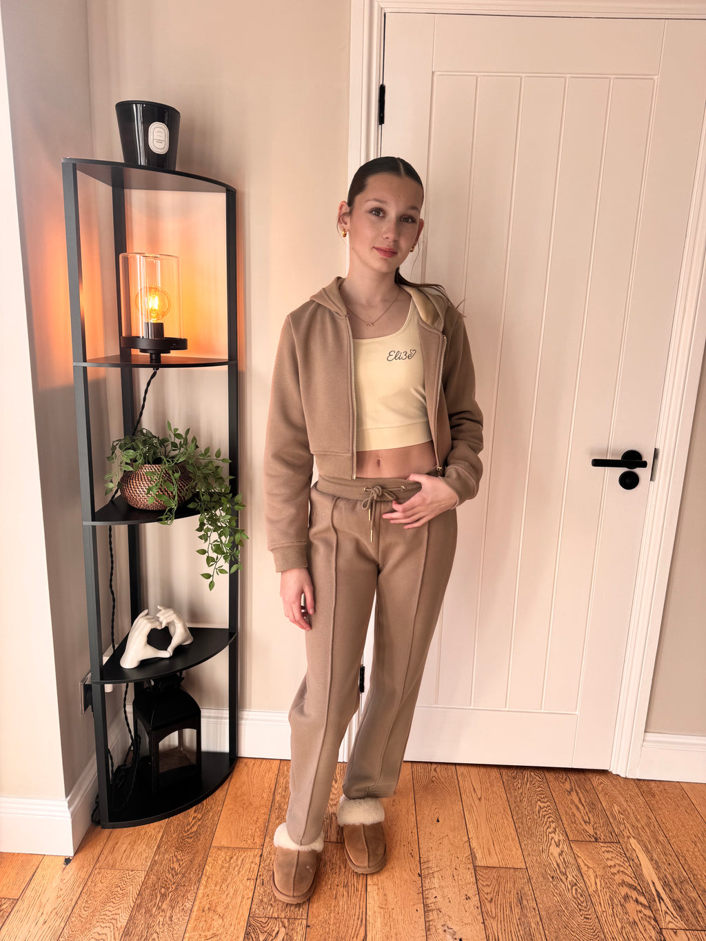 Eli3e Signature 3 Piece Tracksuit - Mocha