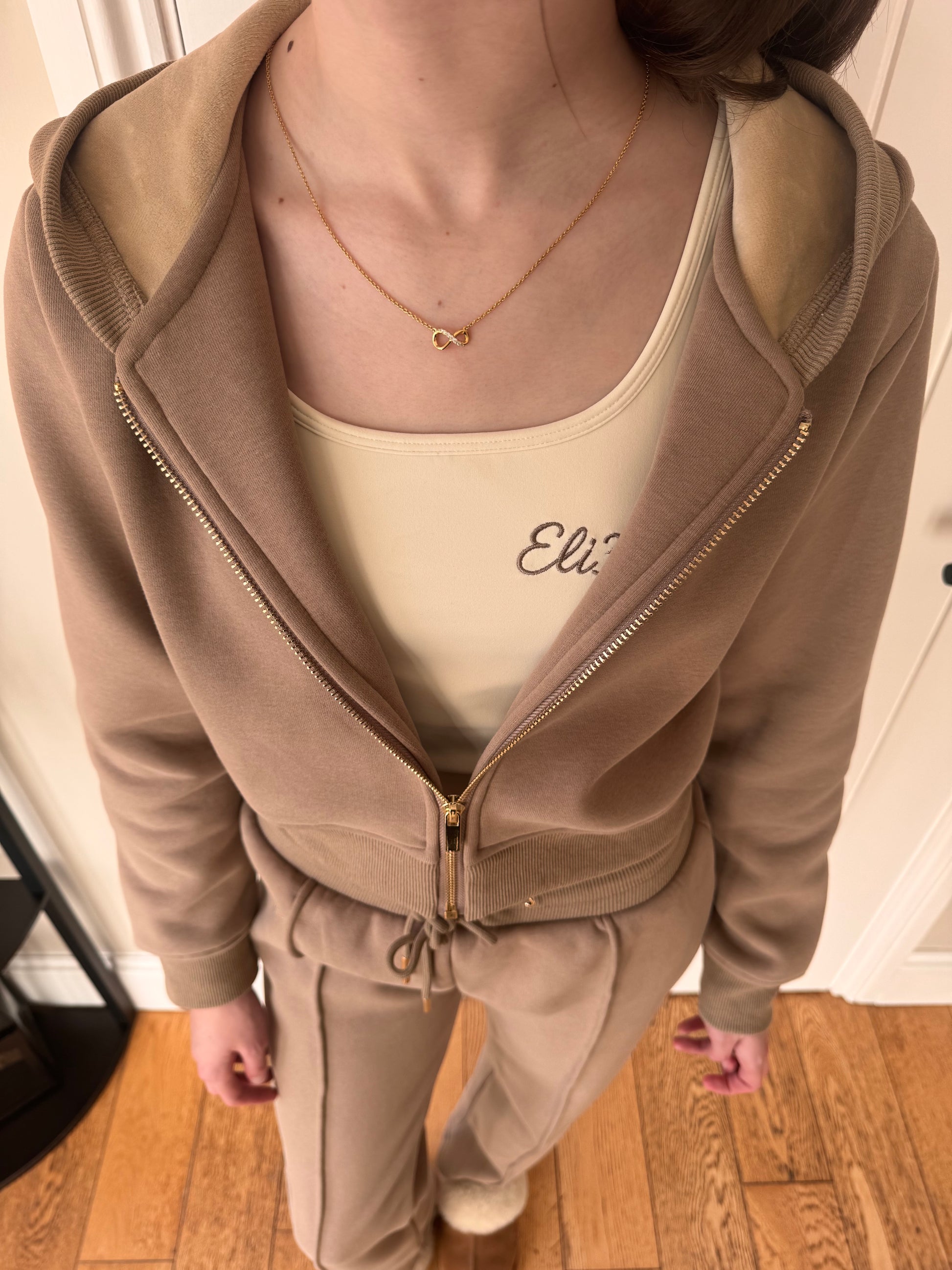 Eli3e Signature 3 Piece Tracksuit - Mocha