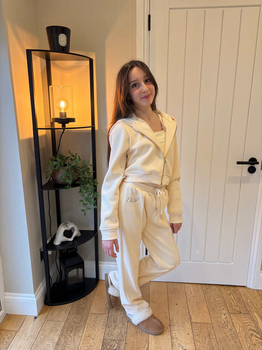 Eli3e Signature 3 Piece Tracksuit - Cream