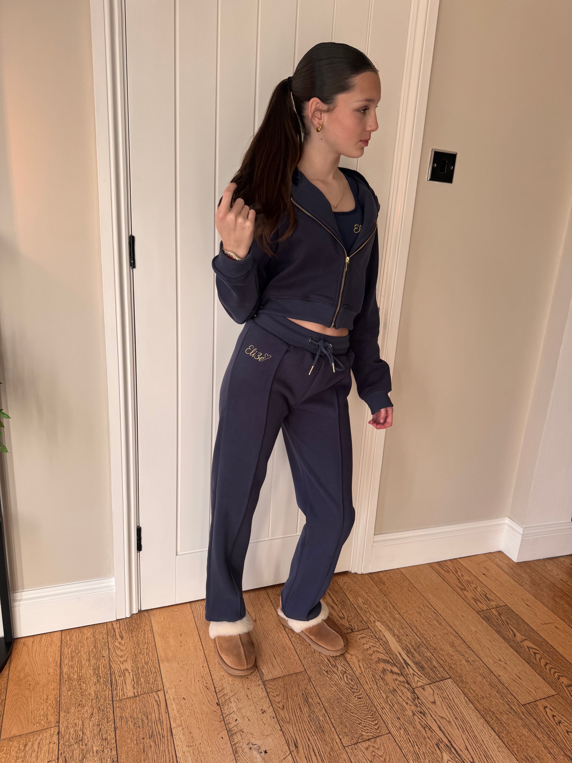 Eli3e Signature 3 Piece Tracksuit - Navy