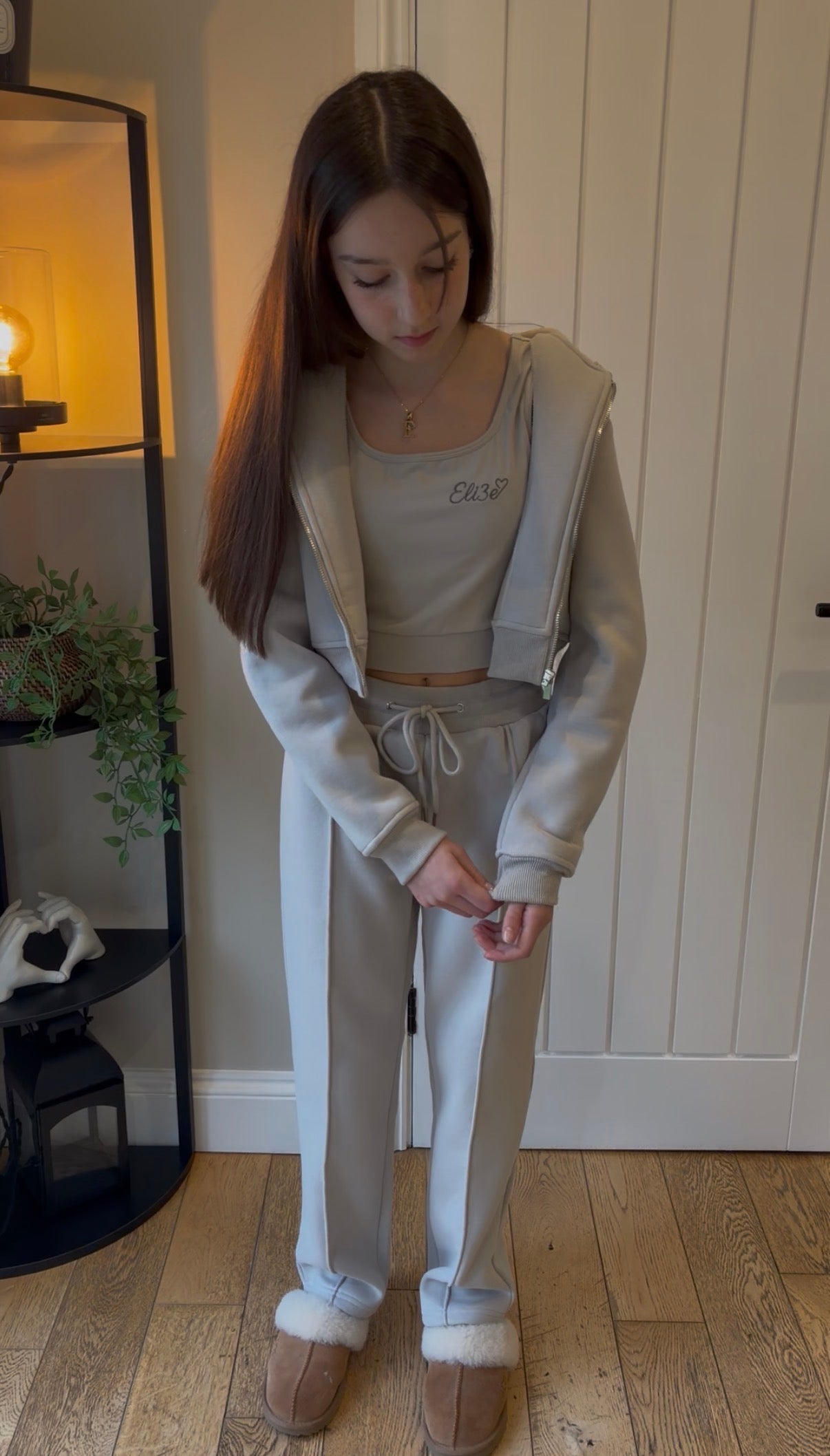 Eli3e Signature 3 Piece Tracksuit - Grey