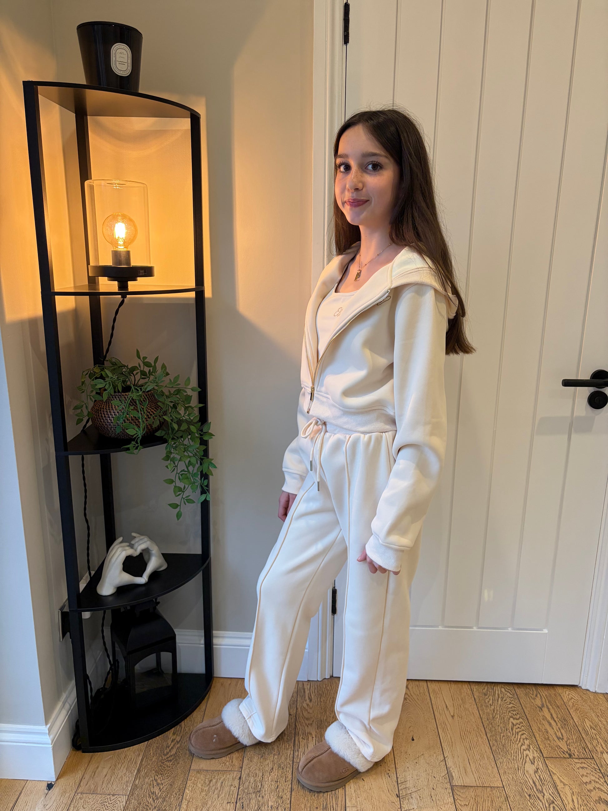 Eli3e Signature 3 Piece Tracksuit - Cream