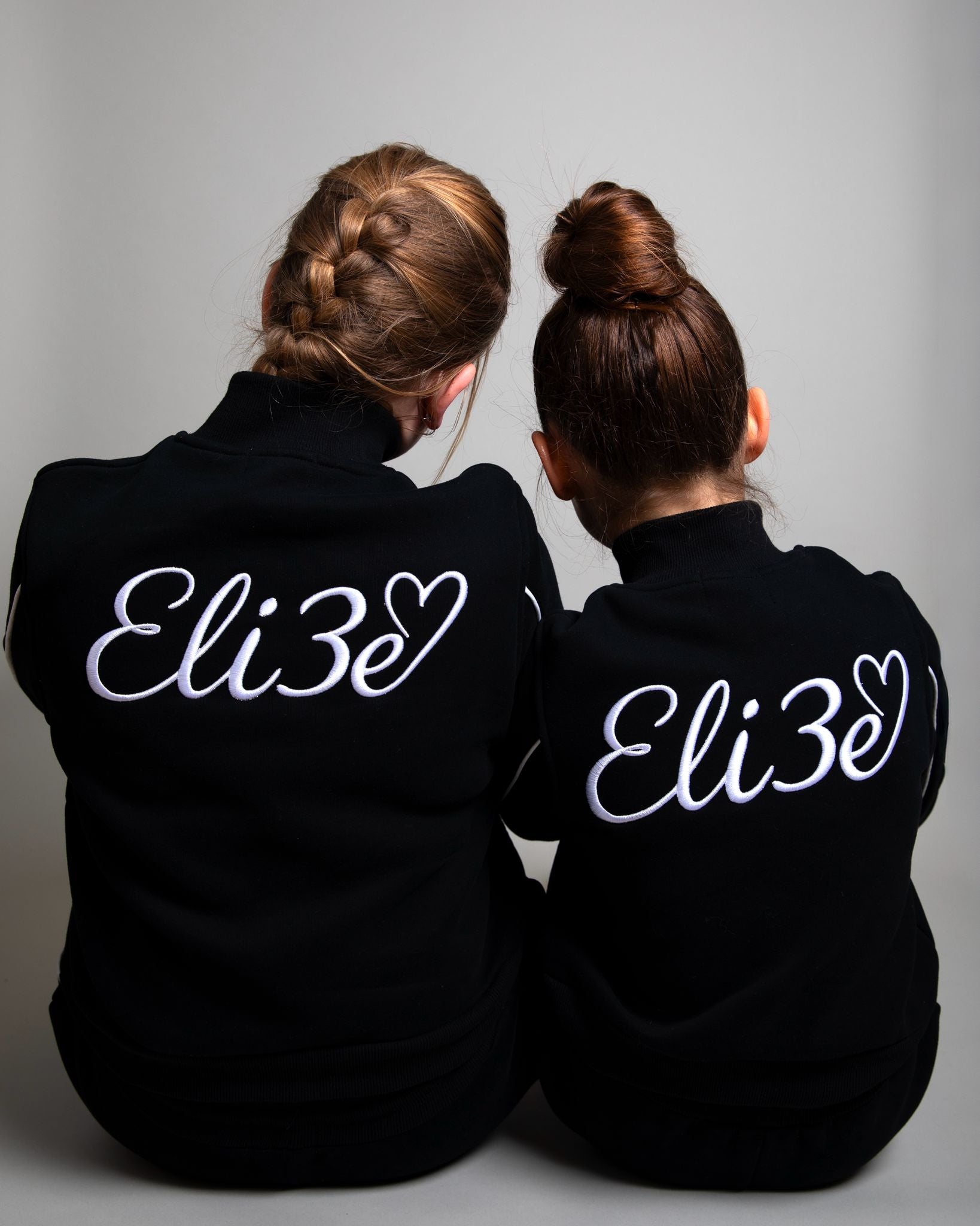 Eli3e Essentials Black Quarter Zip Tracksuit